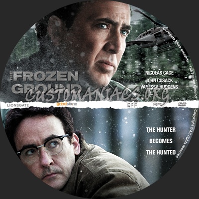 The Frozen Ground dvd label