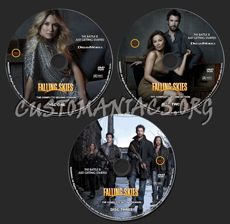 Falling Skies - Season 2 dvd label