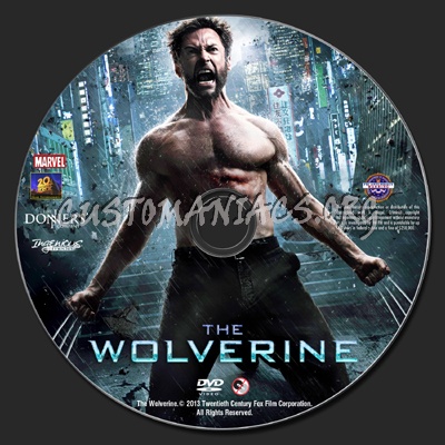 The Wolverine dvd label