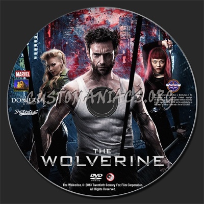 The Wolverine dvd label