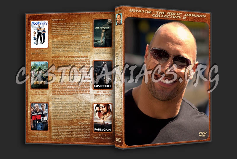 "The Rock" Collection 2 dvd cover