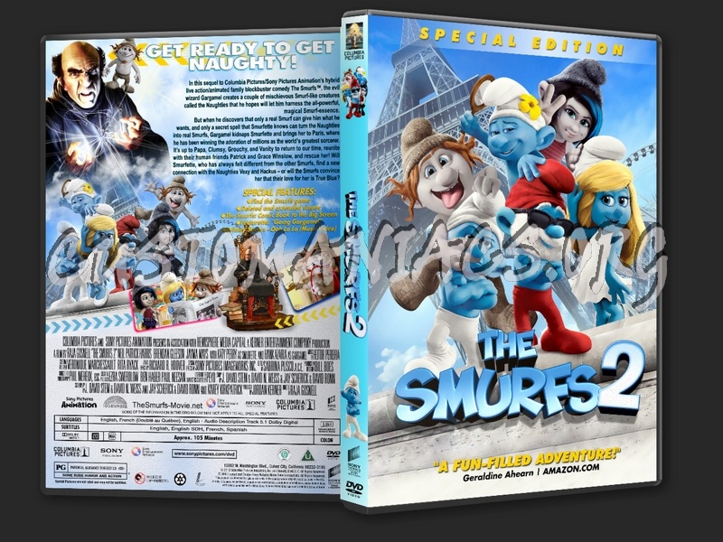 The Smurfs 2 (2013) dvd cover