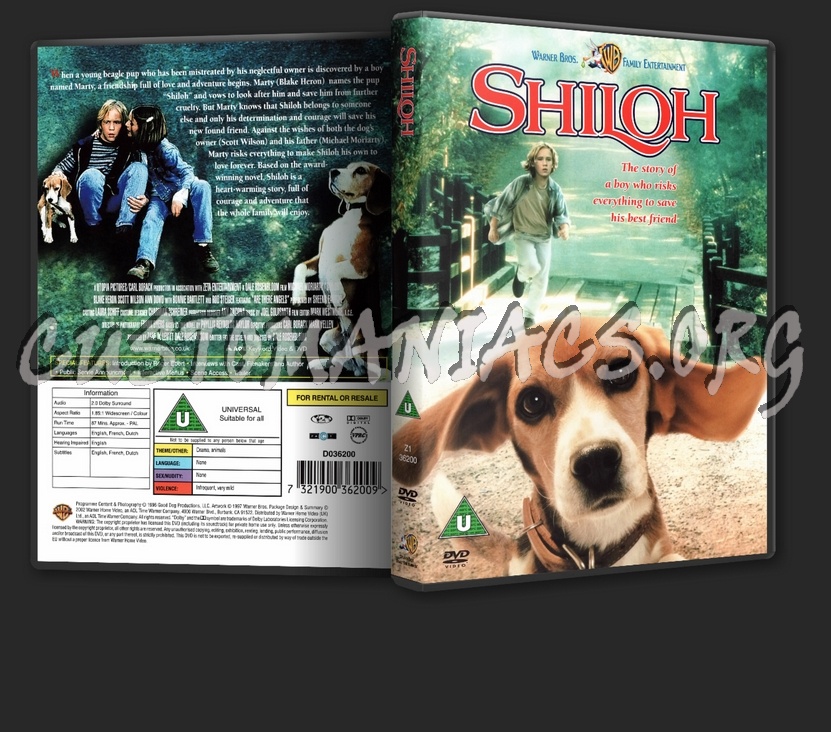 Shiloh dvd cover