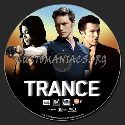 Trance (2013) blu-ray label