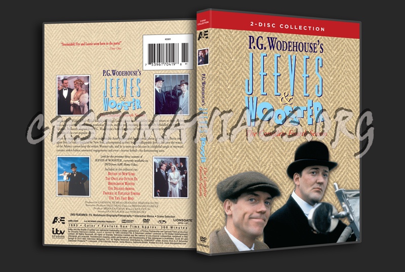 Jeeves & Wooster Season 4 dvd cover