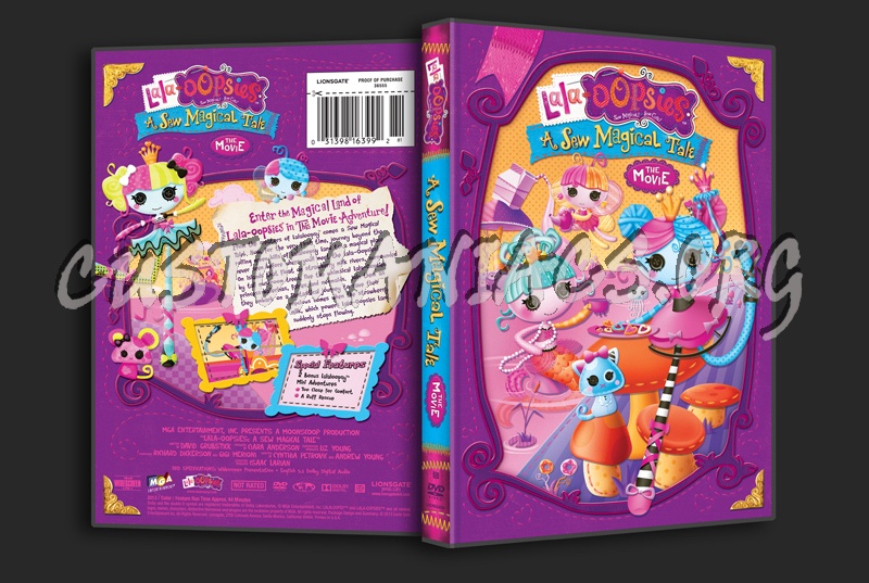 LalaOopsies A Sew Magical Tale dvd cover