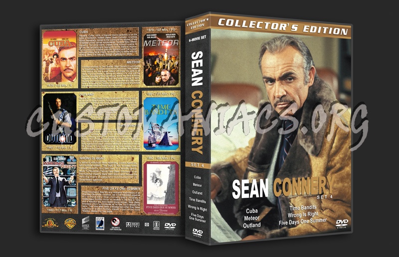 Sean Connery Collection - Set 4 dvd cover