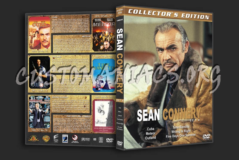 Sean Connery Collection - Set 4 dvd cover