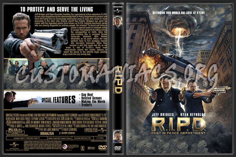 R.I.P.D. (RIPD Rest In Peace Department) dvd cover