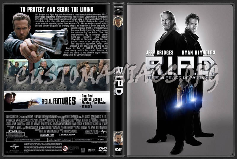 R.I.P.D. (RIPD Rest In Peace Department) dvd cover