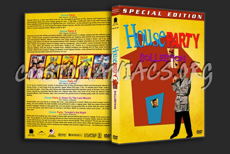 House Party Collection dvd cover