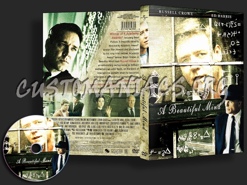 A Beautiful Mind dvd cover