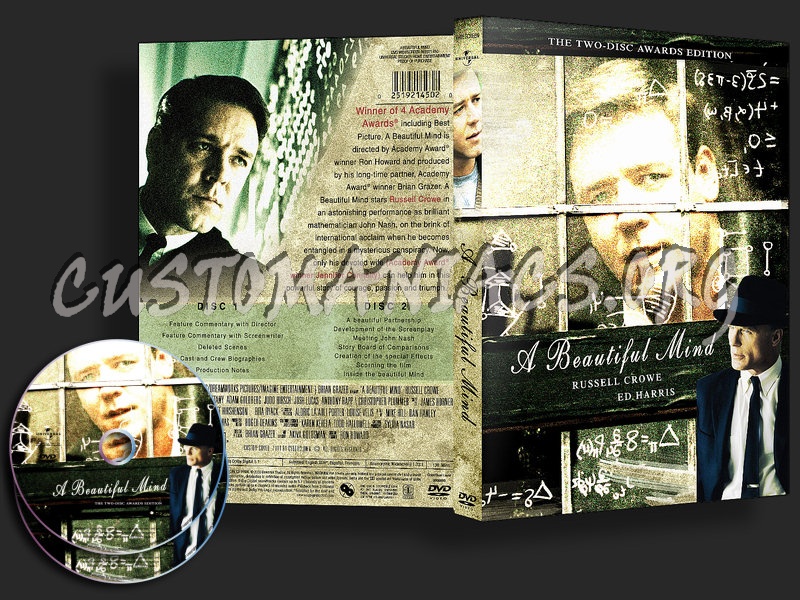 A Beautiful Mind : 2 Disc Awards Edition dvd cover