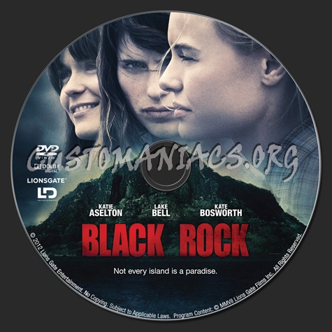 Black Rock dvd label