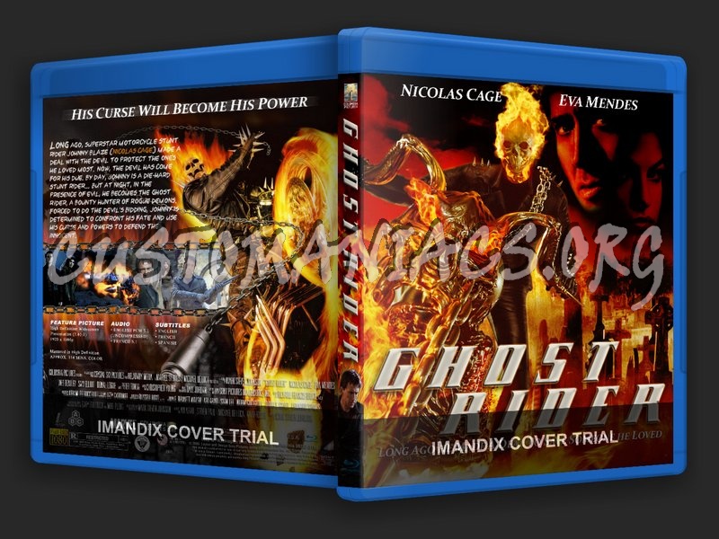 Ghost Rider blu-ray cover