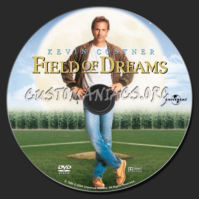 Field Of Dreams dvd label
