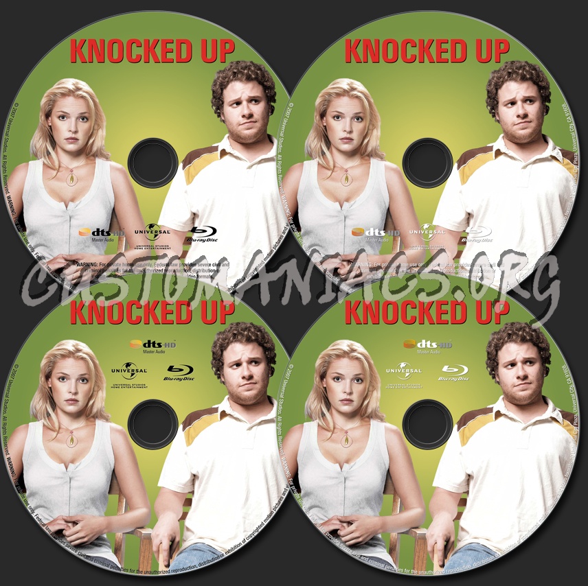 Knocked Up blu-ray label