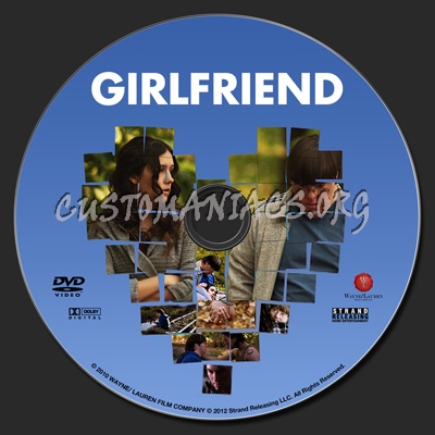 Girlfriend dvd label