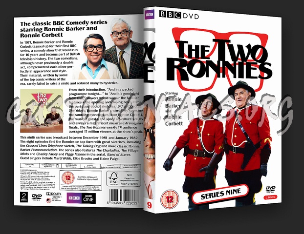 The Two Ronnies Cover Set dvd cover