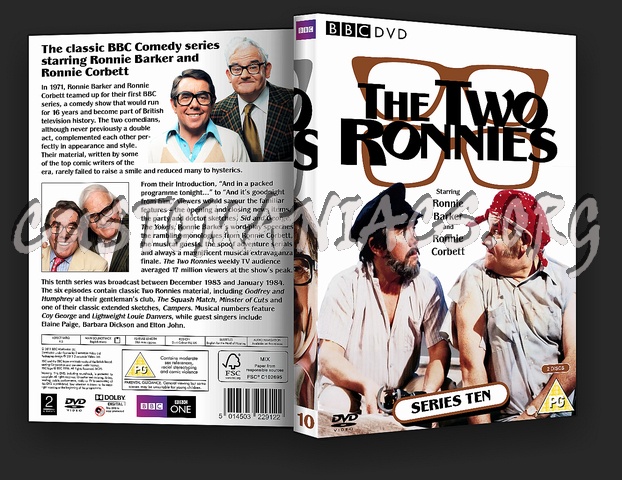 The Two Ronnies Cover Set dvd cover