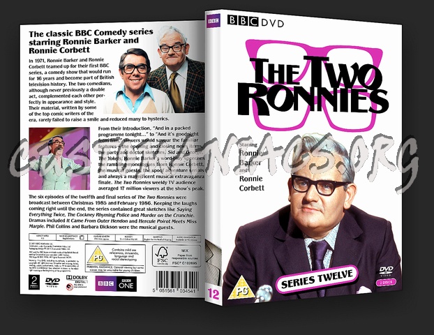 The Two Ronnies Cover Set dvd cover