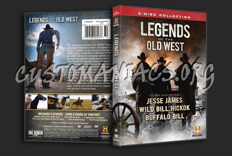 Legends of the West dvd cover