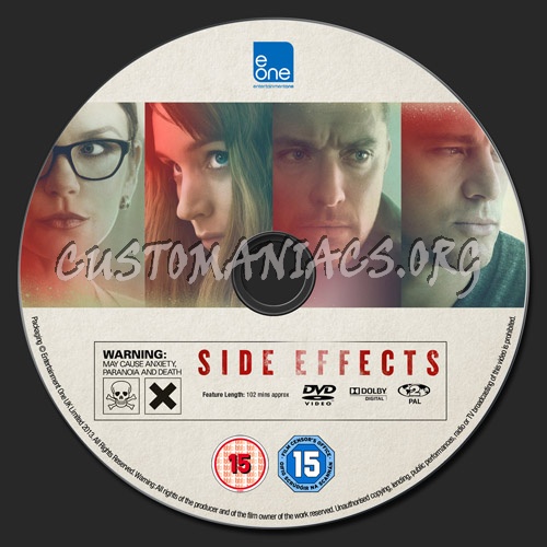 Side Effects dvd label
