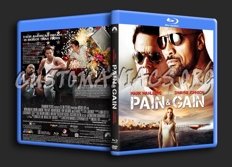 Pain & Gain blu-ray cover