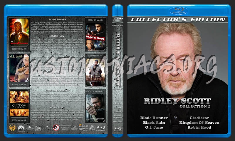 Ridley Scott - Collection 1 blu-ray cover