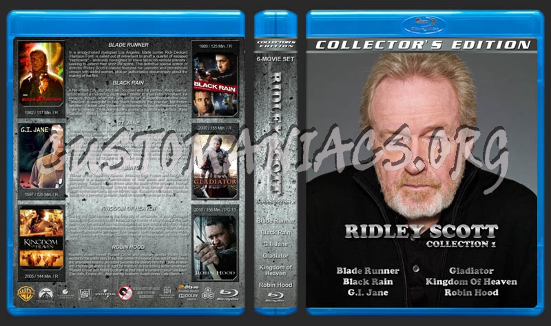 Ridley Scott - Collection 1 blu-ray cover