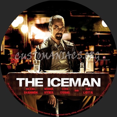 The Iceman dvd label