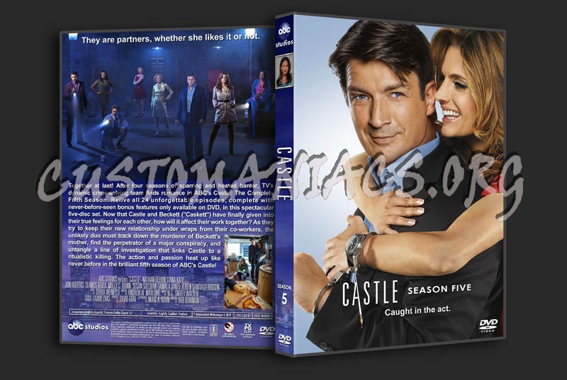 Castle - Season 5 dvd cover