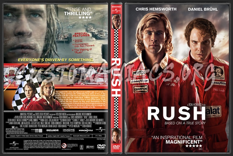 Rush (2013) dvd cover