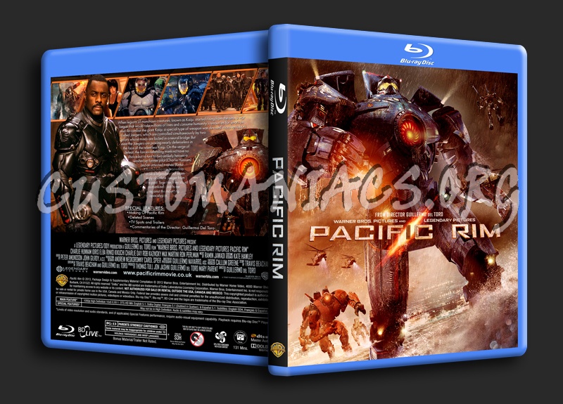 Pacific Rim blu-ray cover