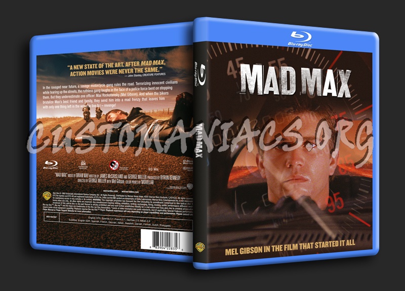 Mad Max blu-ray cover