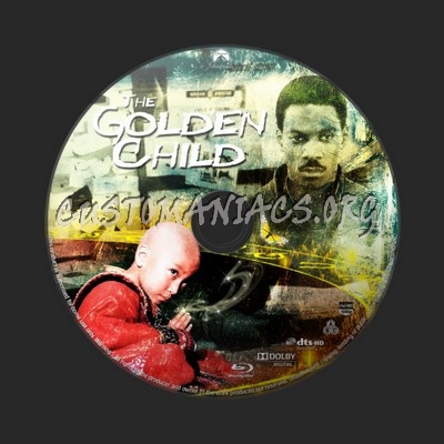 The Golden Child blu-ray label