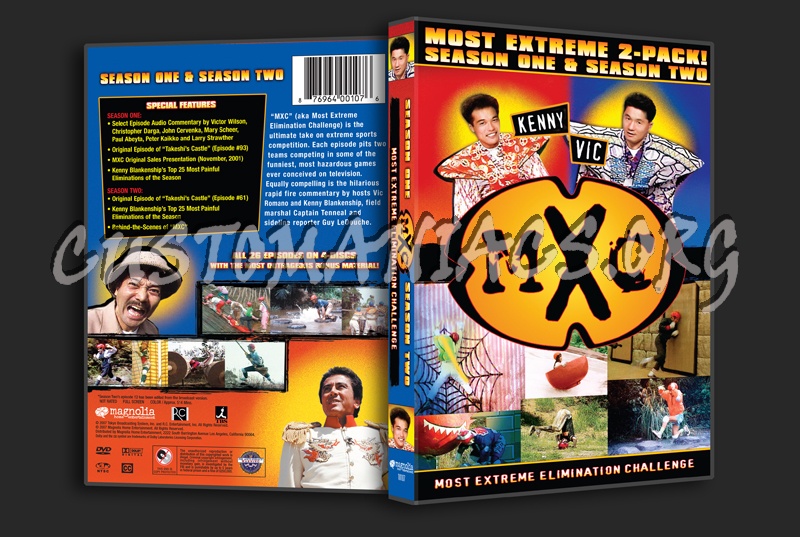 Most Extreme 2-Pack Season 1 & 2 dvd cover