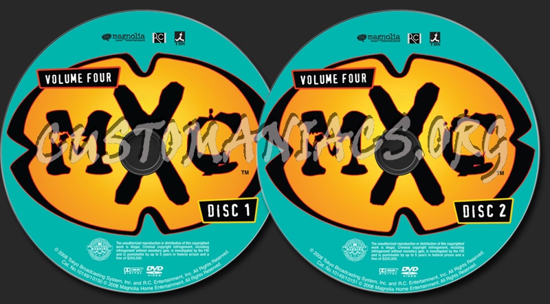 Most Extreme Volume 4 dvd label