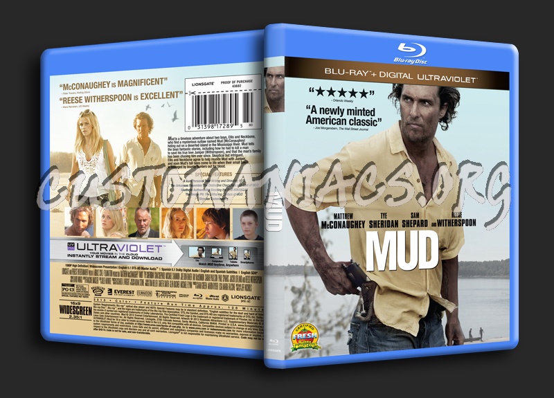 Mud blu-ray cover