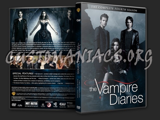 The Vampire Diaries Season 4 dvd cover