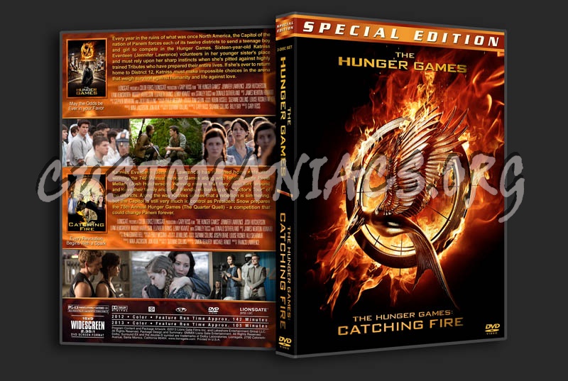 Hunger Games Double Feature dvd cover