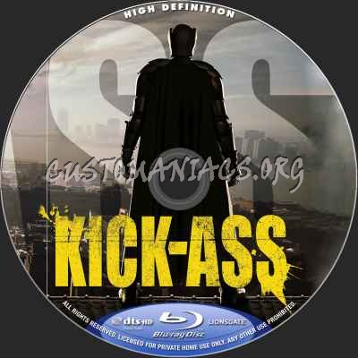 Kick Ass blu-ray label