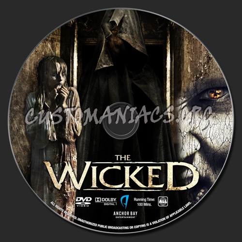 The Wicked dvd label