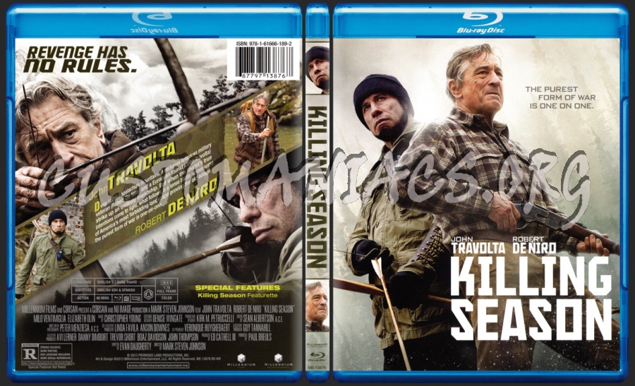 The Killing Season blu-ray cover