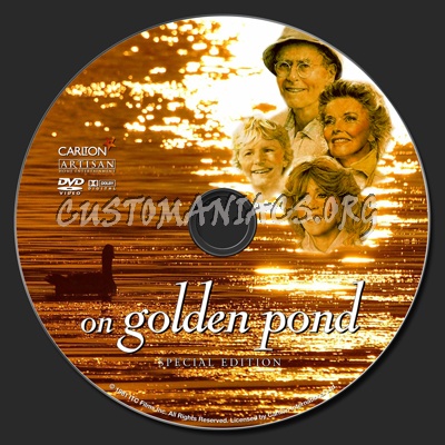 On Golden Pond dvd label