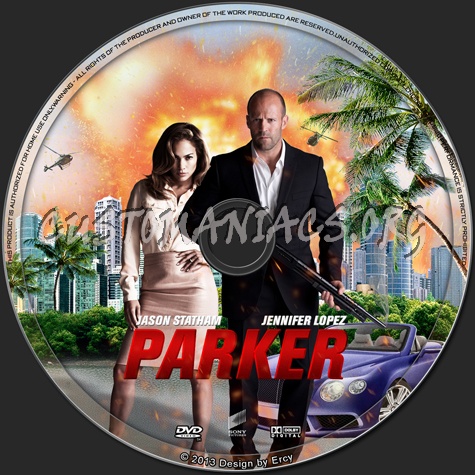 Parker dvd label