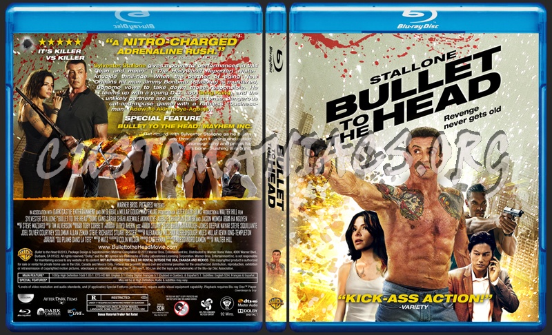 Bullet to the Head blu-ray cover