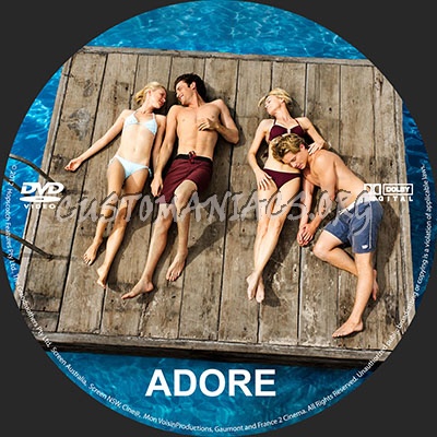 Adore dvd label