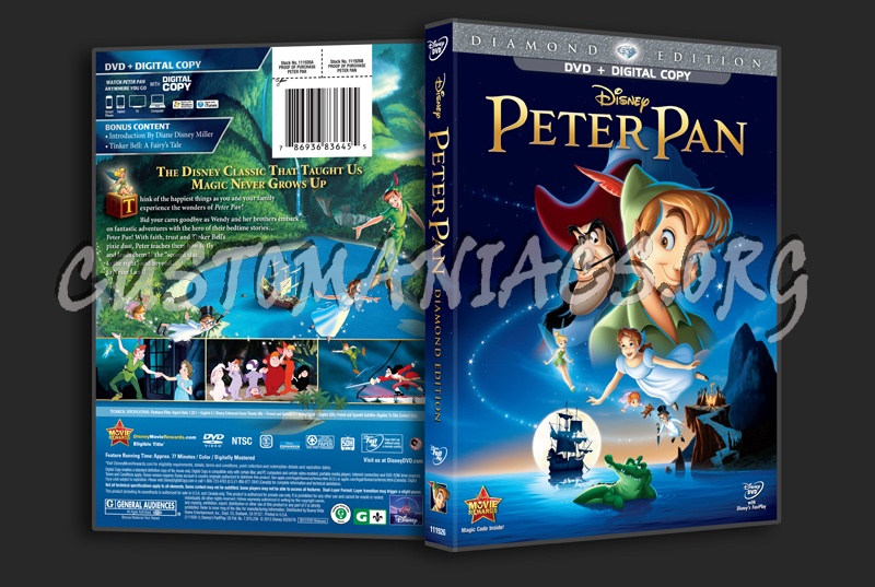 Peter Pan dvd cover