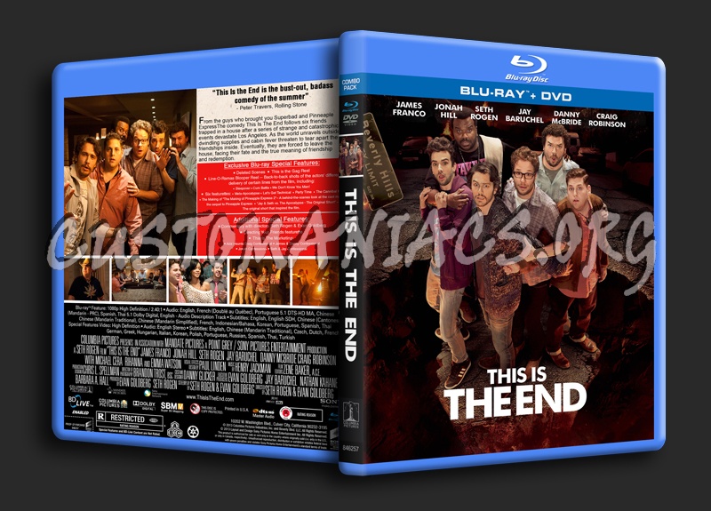 This is The End blu-ray cover